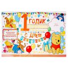 Набор для проведения праздника "С Днем Рождения!", 1 годик, Медвежонок Винни и его друзья - Фото 2