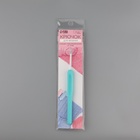 Крючок для вязания, с пластиковой ручкой, d=3 мм, 14 см, голубой - Фото 6