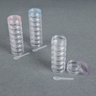 Таблетница-органайзер с лопаткой «Неделька», 7 контейнеров по 2 секции, английские буквы, утро/вечер, цвет МИКС - Фото 1