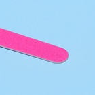 Набор пилок для ногтей на деревянной основе, форма прямая, 200/200 грит, 10 см, 10 шт., МИКС - Фото 3