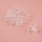 Набор шпулек, d=20 мм, 24 шт., прозрачный - Фото 2