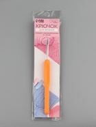 Крючок для вязания, с пластиковой ручкой, d=3.5 мм, 14 см, МИКС - Фото 6