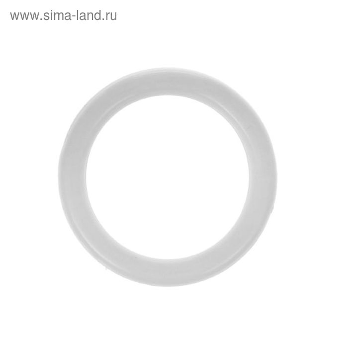 Набор колец для макраме, d=40-54мм, 6шт, цвет белый - Фото 1