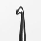 Крючок для вязания, с пластиковой ручкой, d = 6 мм, 14 см, цвет розовый - Фото 2