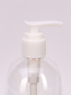 Бутылочка для хранения, с дозатором, 300 мл, белая, прозрачная - Фото 2