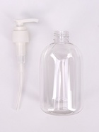 Бутылочка для хранения, с дозатором, 300 мл, белая, прозрачная - Фото 4
