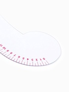 Лекало портновское метрическое фигурное, 30.5×11.5 см, s=0.5 мм, прозрачное 1215389 - фото 319774742