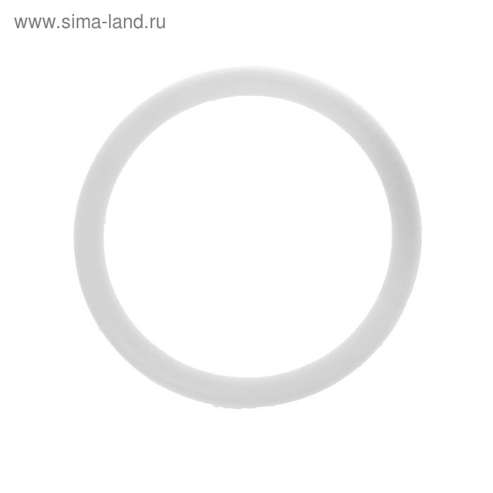Набор колец для макраме, d=70-84мм, 4шт, цвет белый - Фото 1