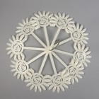 Палитра для лаков на кольце, 10 шт по 12 ногтей, цвет слоновая кость - Фото 4