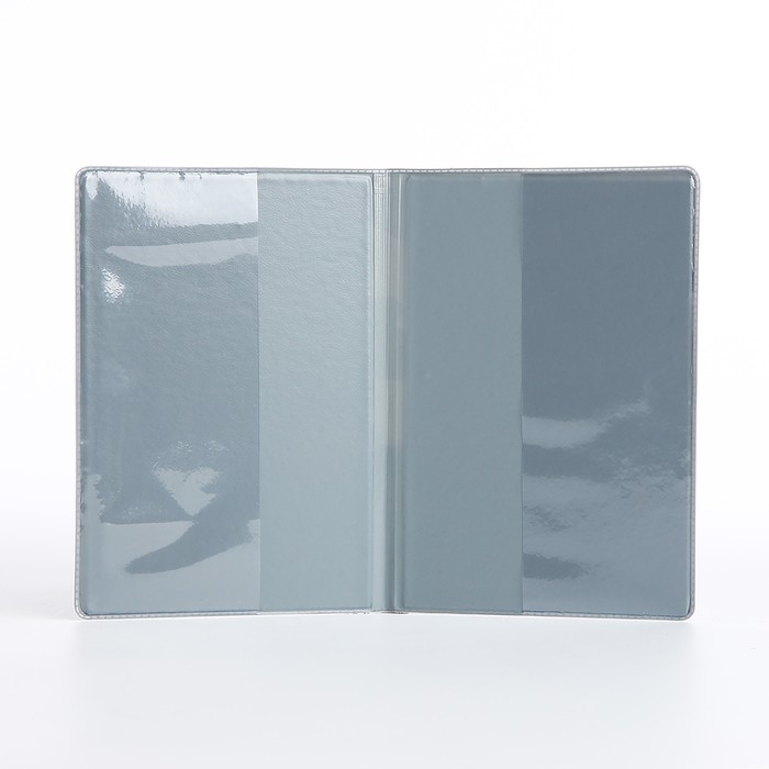 Обложка для паспорта, цвет синий - фото 1906803654
