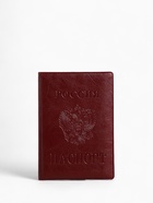 Обложка для паспорта «Россия», с гербом, бордовая - Фото 5