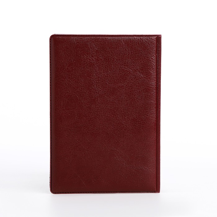 Обложка для паспорта, цвет бордовый - фото 1908260710