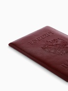 Обложка для паспорта «Россия», с гербом, бордовая - Фото 2