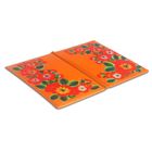 Обложка для паспорта "Цветы", цвет оранжевый - Фото 4