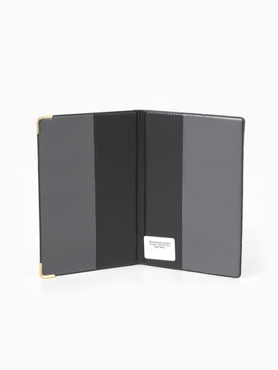 Обложка для паспорта, с гербом, 9.5×0.5×13.5 см, МИКС