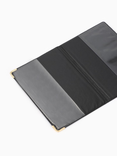 Обложка для паспорта, с гербом, 9.5×0.5×13.5 см, МИКС