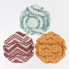 Подушка для ванны с присоскам «Ракушки», 33×33 см, МИКС - Фото 4