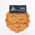 Подушка для ванны с присоскам «Ракушки», 33×33 см, МИКС - Фото 5
