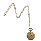 Часы карманные «Бронзовый каркас», кварцевые, циферблат d=4.5, на цепочке 80 см - Фото 7