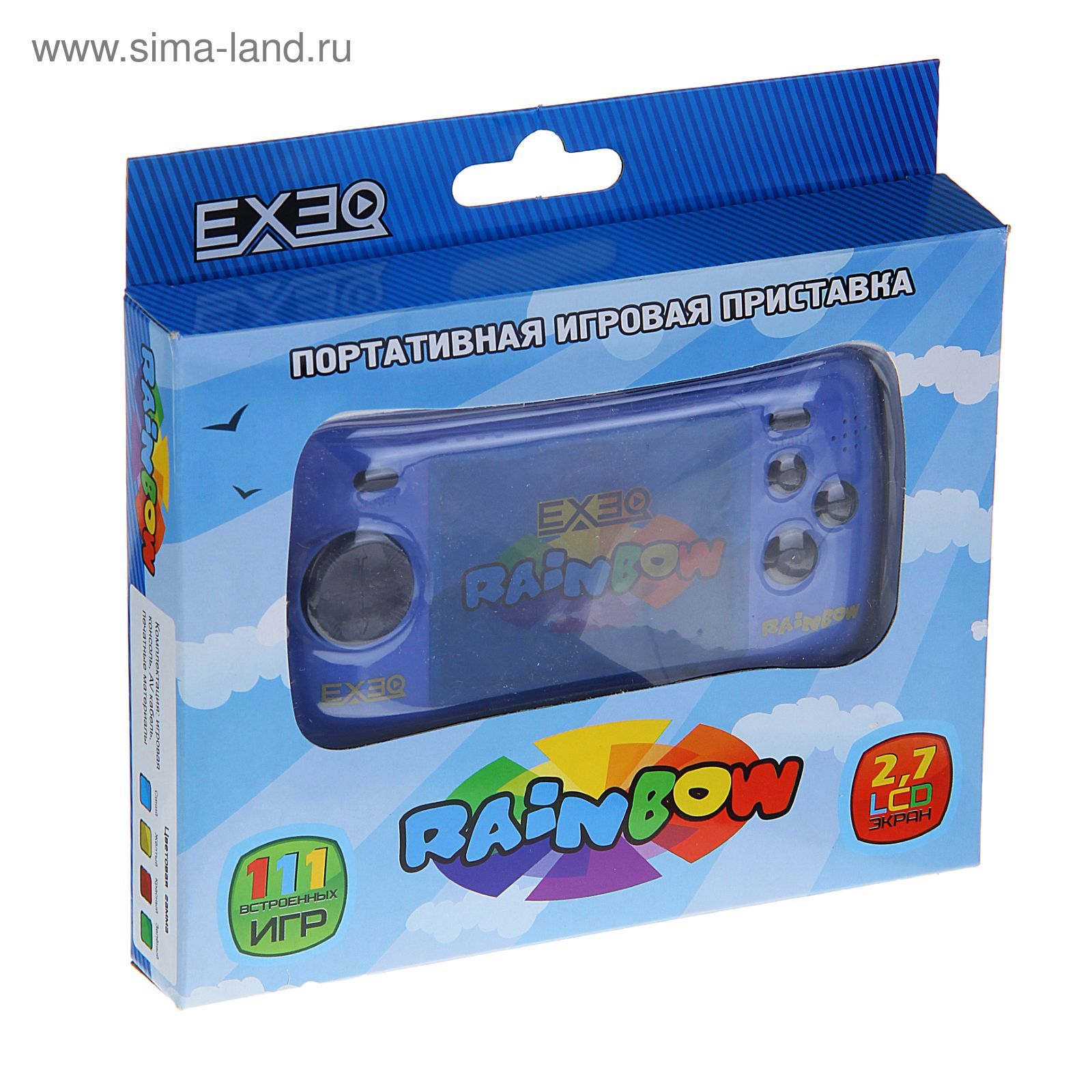 Игровая приставка EXEQ Rainbow, 2.7