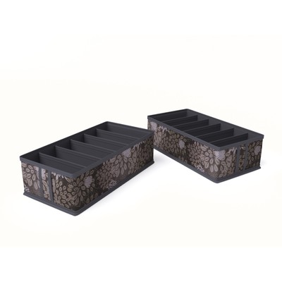 Чехол для нижнего белья 6 ячеек 35х16х10 см