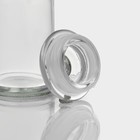 Банка для сыпучих продуктов Доляна «Стелла», 150 мл, 6×11.5 см, стекло, прозрачная - Фото 5