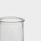 Банка для сыпучих продуктов Доляна «Стелла», 150 мл, 6×11.5 см, стекло, прозрачная - Фото 6