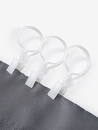 Кольцо для карниза, с зажимом, d=34/39 мм, 20 шт., белое - Фото 4