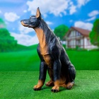 Садовая фигура из полистоуна «Собака Доберман», 48×20×21 см - Фото 11