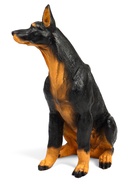 Садовая фигура из полистоуна «Собака Доберман», 48×20×21 см - Фото 7