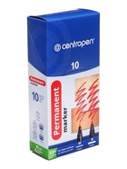 Маркер перманентный Centropen 2846, чёрный, узел 2.0 мм, линия 1 мм - Фото 8