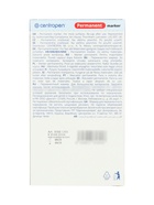 Маркер перманентный Centropen 8566, красный, узел 5.0 мм, линия 2.5 мм - Фото 17